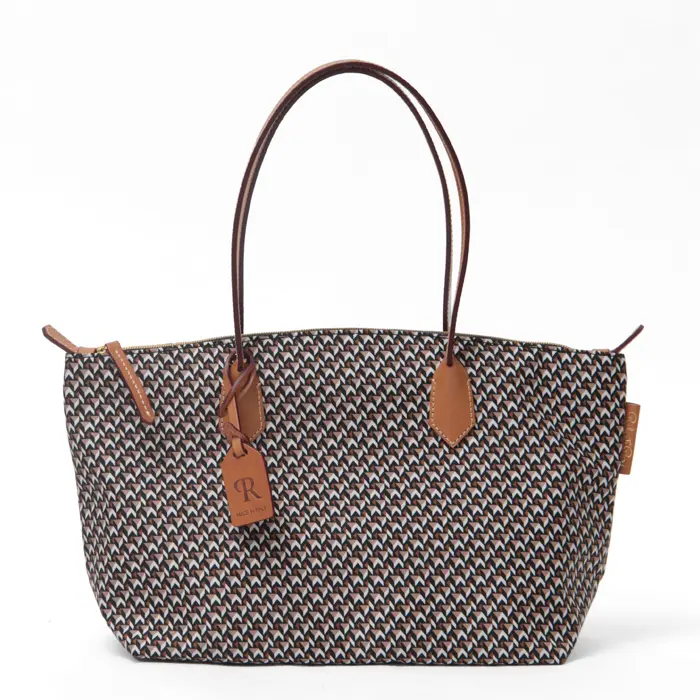 ROBERTA PIERI ロベルタピエリ ST2 TATAMI ナイロン トートバッグ LOUNGETAUPE/CAMEL