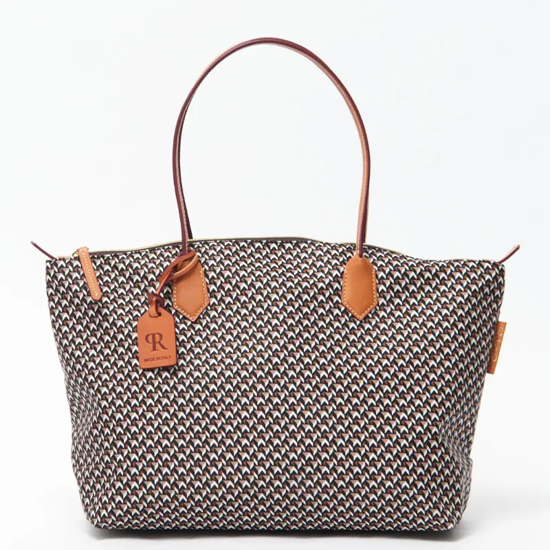ROBERTA PIERI ロベルタピエリ LT2 TATAMI ナイロン トートバッグ L.TAUPE/CAMEL