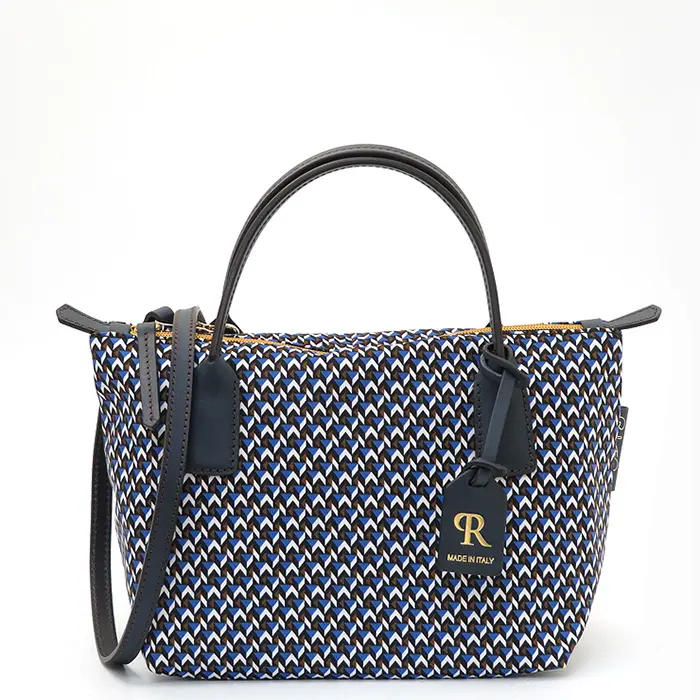 ROBERTA PIERI ロベルタピエリ TATAMI MINI DUFFLE 2WAY ND ナイロン トートバッグ NAUTICAL