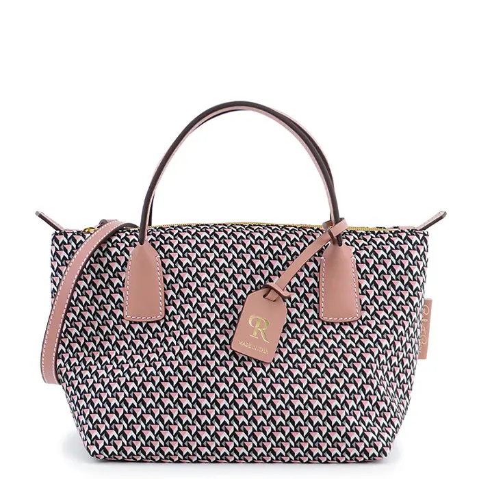 ROBERTA PIERI ロベルタピエリ TATAMI MINI DUFFLE 2WAY ND ナイロン トートバッグ ROSEGRAY/CIPRIA