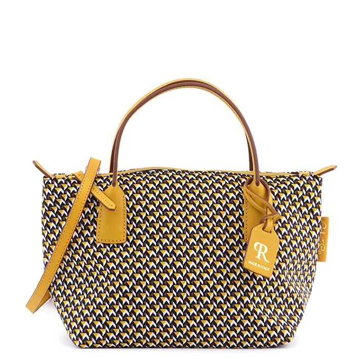 ROBERTA PIERI ロベルタピエリ TATAMI MINI DUFFLE 2WAY ND ナイロン トートバッグ SUN