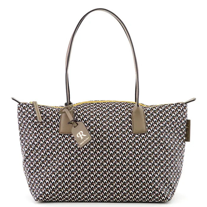 ROBERTA PIERI ロベルタピエリ ST2 TATAMI ナイロン トートバッグ LOUNGE TAUPE