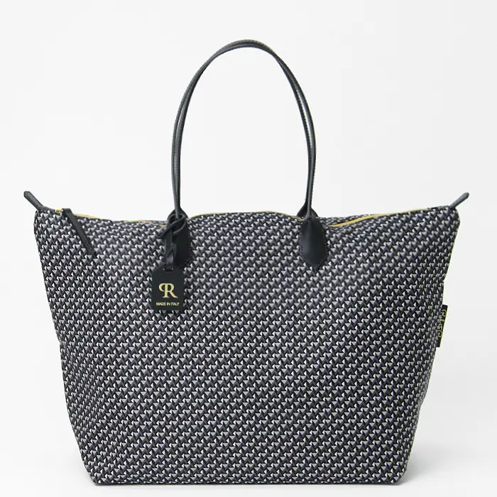 ROBERTA PIERI ロベルタピエリ XT2 TATAMI ナイロン トートバッグ DARK