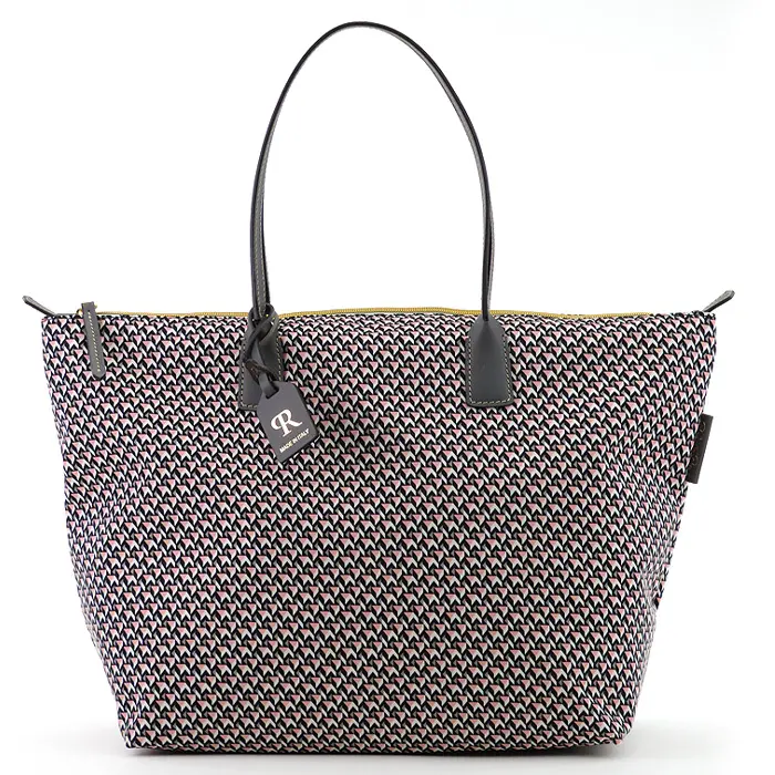 ROBERTA PIERI ロベルタピエリ XT2 TATAMI ナイロン トートバッグ ROSEGRAY/PIOMBO