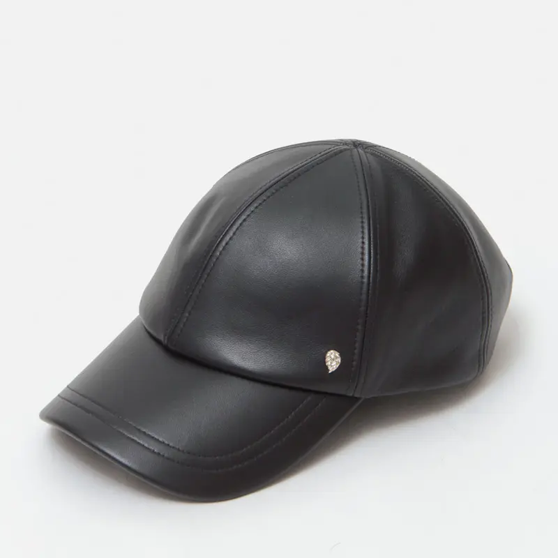 HELEN KAMINSKI ヘレンカミンスキー LEXIE レザー キャップ BLACK