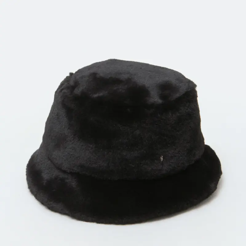 HELEN KAMINSKI ヘレンカミンスキー SAIGE フェイクファー バケットハット BLACK