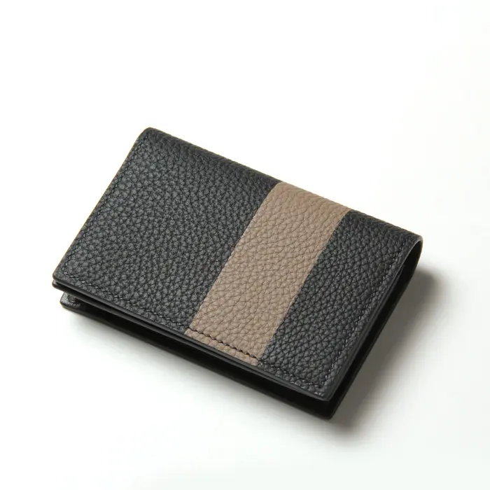 MAISON TAKUYA メゾンタクヤ レザー名刺入れ BLACK/TORTARA/BLACK