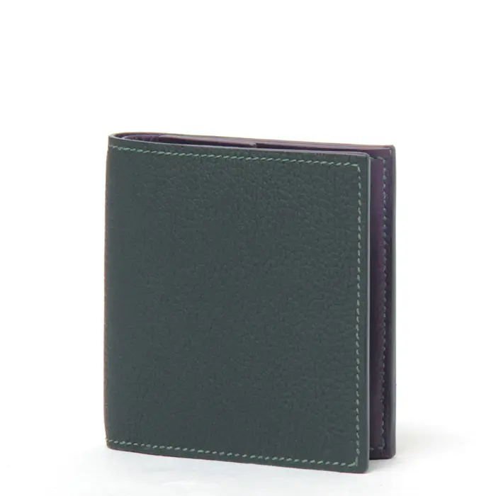 MAISON TAKUYA メゾンタクヤ レザー 二つ折り財布 DARK GREEN