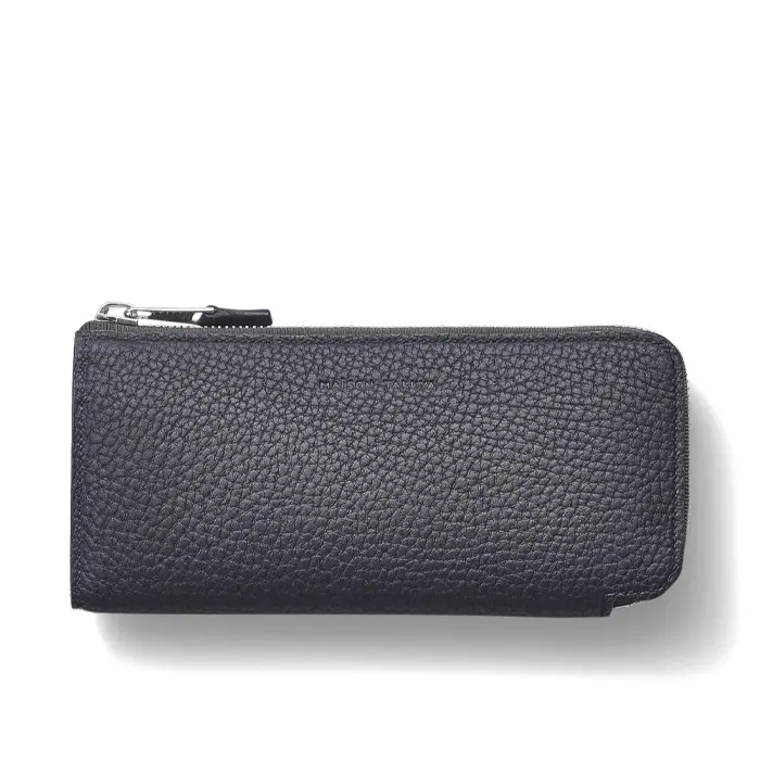 MAISON TAKUYA メゾンタクヤ レザー L字ファスナー 長財布 Midnight Blue