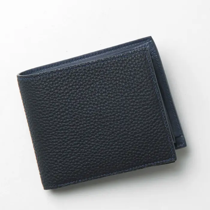 MAISON TAKUYA メゾンタクヤ レザー 二つ折り財布 Midnight Blue