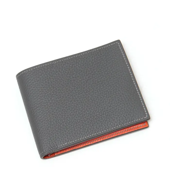 MAISON TAKUYA メゾンタクヤ レザー 二つ折り財布 TITANIUM