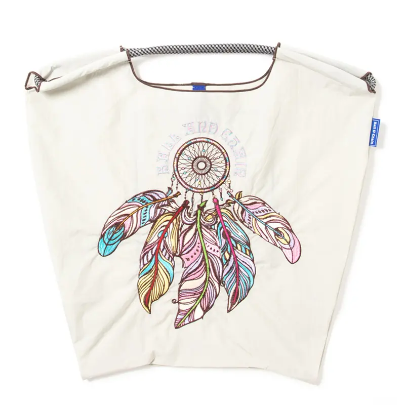 BALL＆CHAIN ボールアンドチェーン DREAM CATCHER(ドリームキャッチャー) エコバッグ (M) (L) ライトグレー M