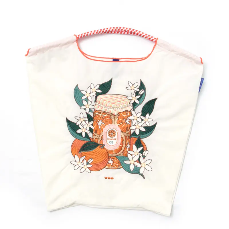 BALL＆CHAIN ボールアンドチェーン HONEY ORANGE（ハニーオレンジ） エコバッグ (M) (L) IVORY M
