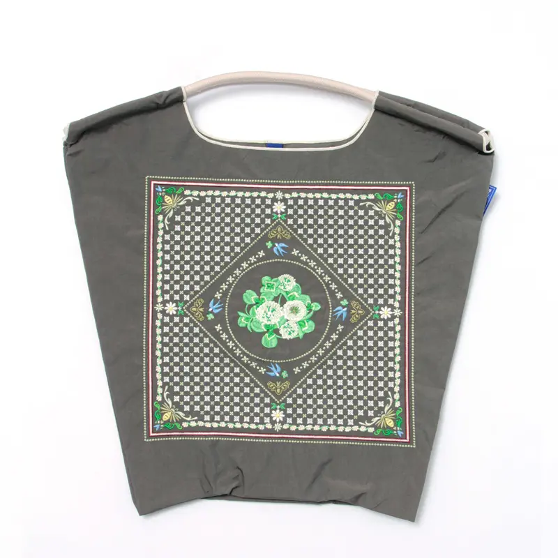 BALL＆CHAIN ボールアンドチェーン WHITE CLOVER（ホワイトクローバー） エコバッグ (M) (L) C.GRAY