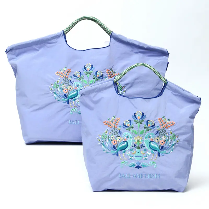 BALL＆CHAIN ボールアンドチェーン TWITTER (ツイッター) エコバッグ (M) (L) ラベンダー