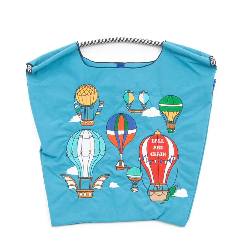 BALOONS(バルーンズ) エコバッグ (M) (L) ターコイズ