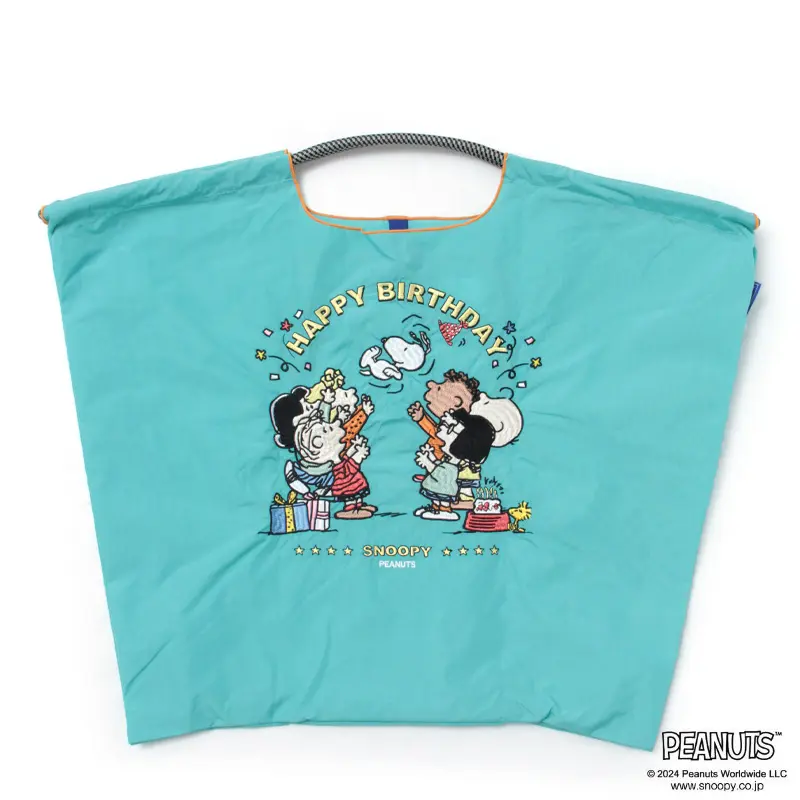 BALL＆CHAIN ボールアンドチェーン スヌーピー コラボ エコバッグ ポーチ (M) (L) L