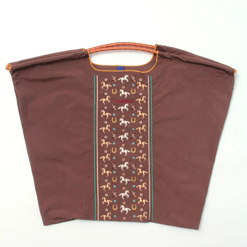 BALL＆CHAIN ボールアンドチェーン HORSE LINE（ホースライン） エコバッグ (M) (L) チョコ L