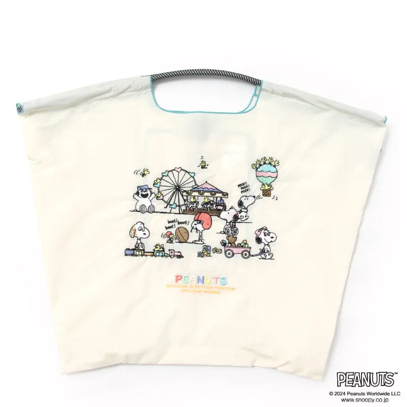 BALL＆CHAIN ボールアンドチェーン スヌーピー コラボ エコバッグ ポーチ (M) (L) L