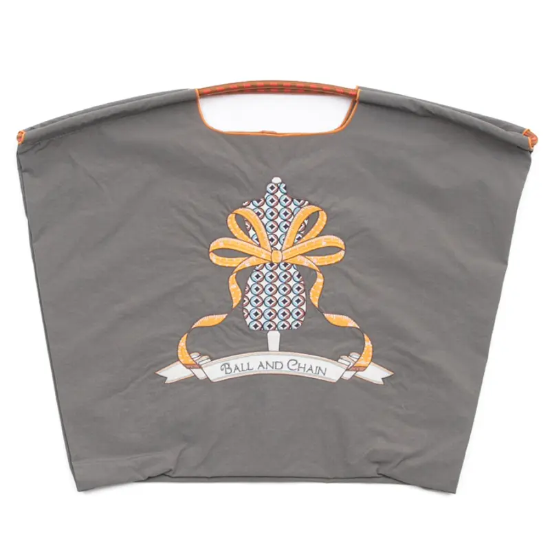 BALL＆CHAIN ボールアンドチェーン TORSO  (トルソー) エコバッグ (M) (L) グレー L