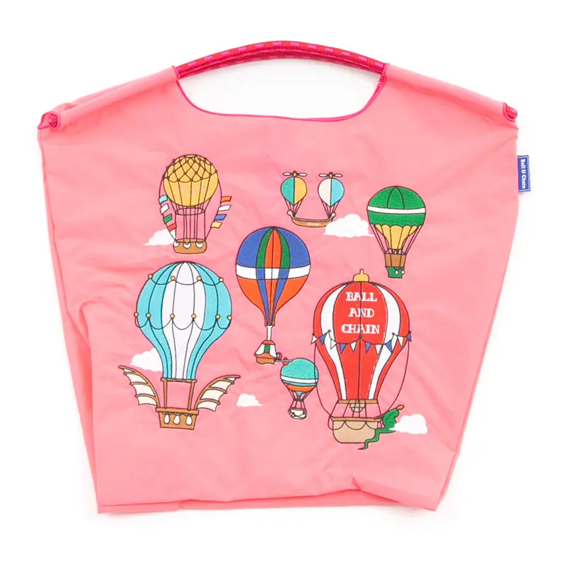 BALOONS(バルーンズ) エコバッグ (M) (L) ライトピンク