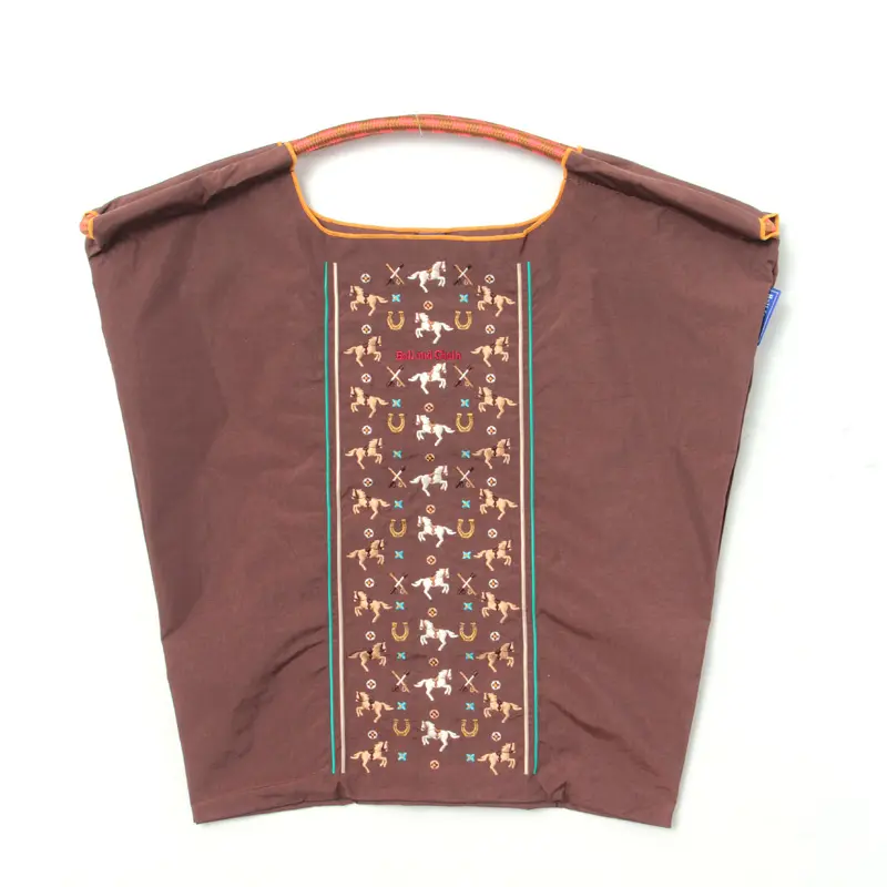 BALL＆CHAIN ボールアンドチェーン HORSE LINE（ホースライン） エコバッグ (M) (L) チョコ M