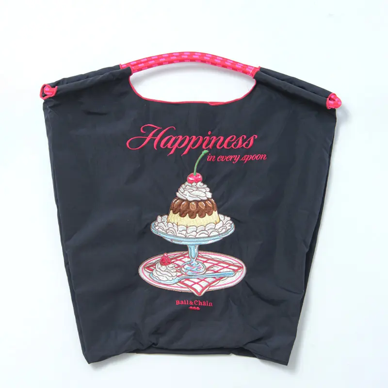 Pudding（プディング) エコバッグ (M) (L) ダークネイビー