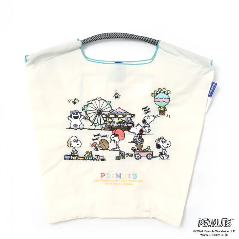 BALL＆CHAIN ボールアンドチェーン スヌーピー コラボ エコバッグ ポーチ (M) (L)