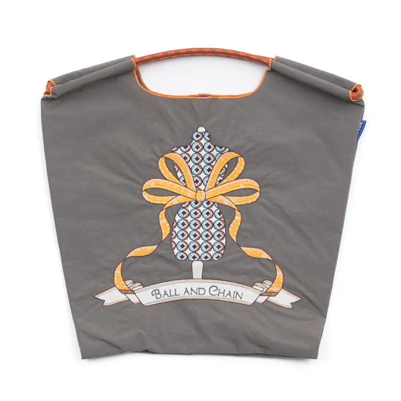 BALL＆CHAIN ボールアンドチェーン TORSO  (トルソー) エコバッグ (M) (L) グレー M