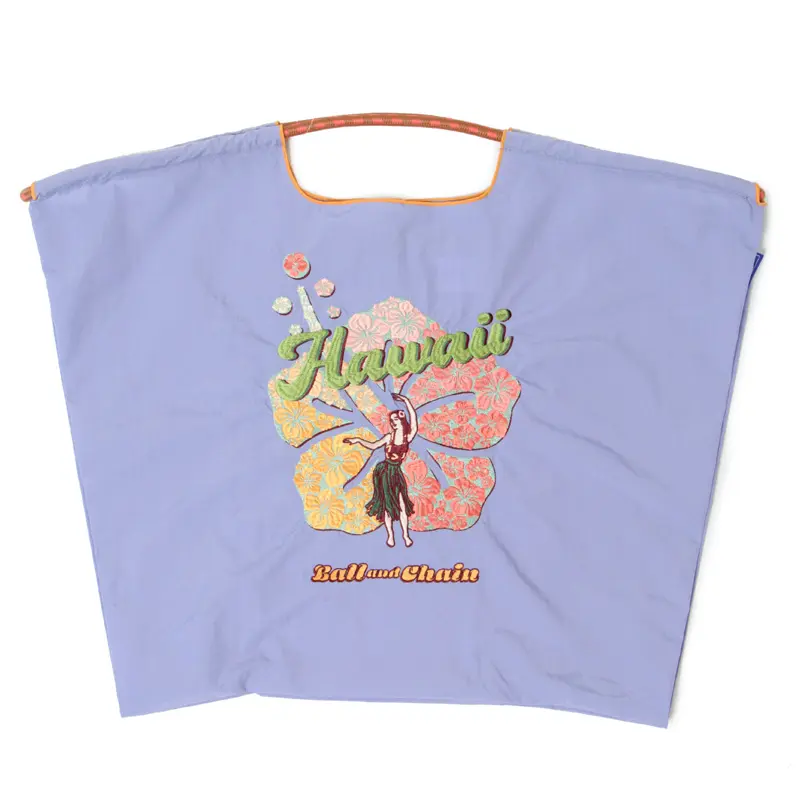 HAWAII(ハワイ) エコバッグ (M) (L) ラベンダー