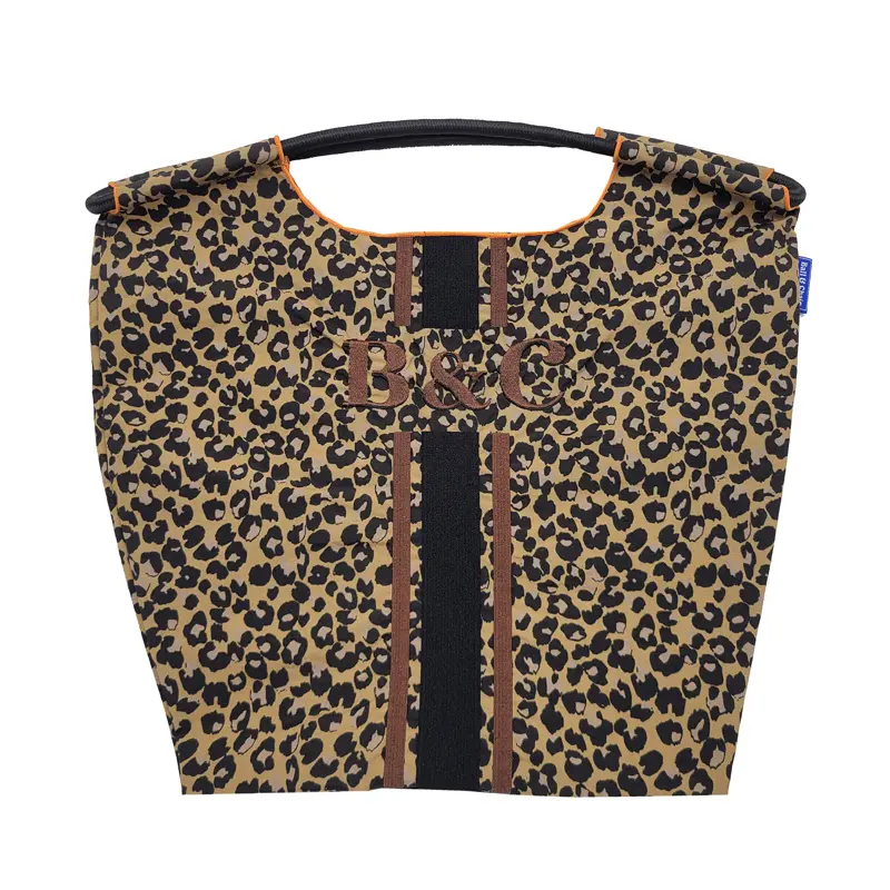 BALL＆CHAIN ボールアンドチェーン LEOPARD LINE(レオパードライン) エコバッグ (M) (L) ベージュ M