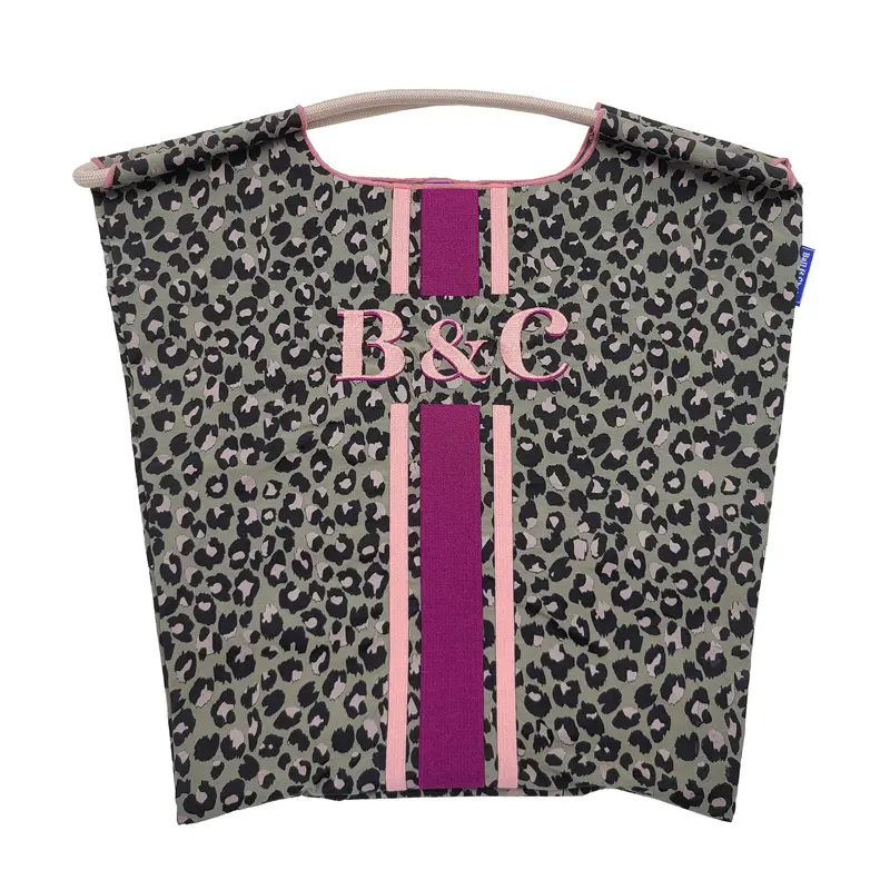 BALL＆CHAIN ボールアンドチェーン LEOPARD LINE(レオパードライン) エコバッグ (M) (L) グレー M