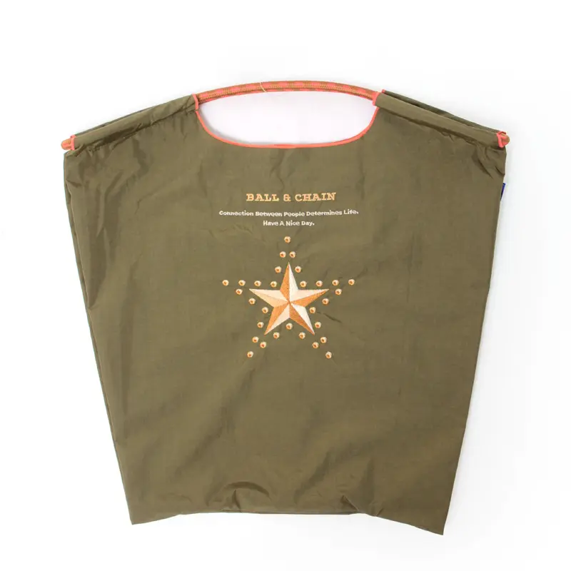 The First Star（ファーストスター） エコバッグ (M) (L) カーキ