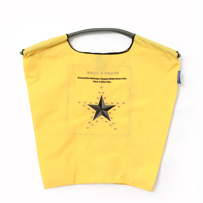 BALL＆CHAIN ボールアンドチェーン The First Star（ファーストスター） エコバッグ (M) D.YELLOW M
