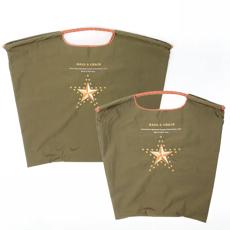 BALL＆CHAIN ボールアンドチェーン The First Star（ファーストスター） エコバッグ (M) (L) カーキ