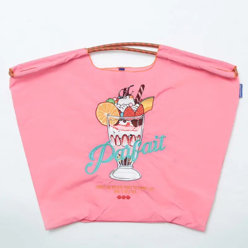 BALL＆CHAIN ボールアンドチェーン PARFAIT (パフェ) エコバッグ (M) (L) ピンク L