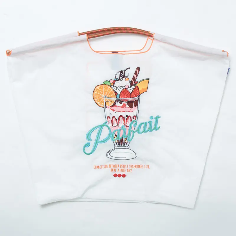 BALL＆CHAIN ボールアンドチェーン PARFAIT (パフェ) エコバッグ (M) (L) ホワイト L