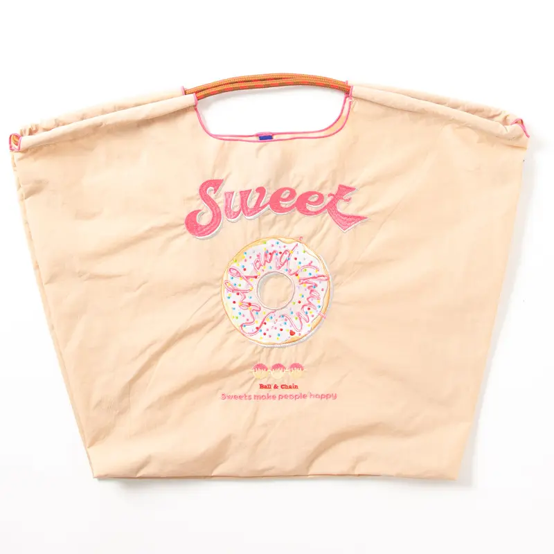 BALL＆CHAIN ボールアンドチェーン SWEET NEW (スィートニュー) エコバッグ (M) (L) ベージュ L
