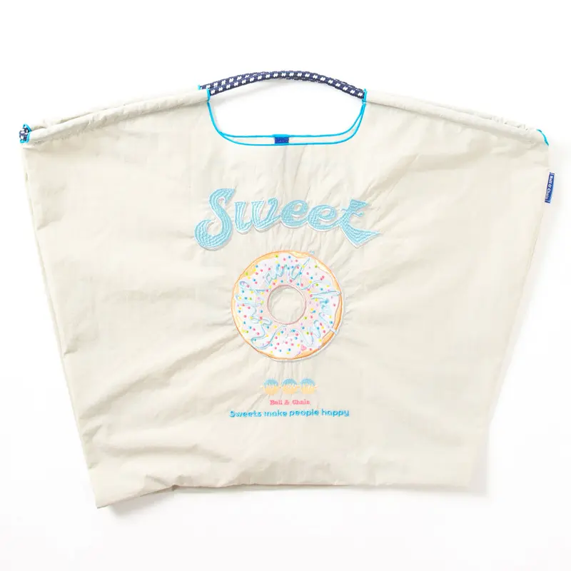 BALL＆CHAIN ボールアンドチェーン SWEET NEW (スィートニュー) エコバッグ (M) (L) ライトグレー L