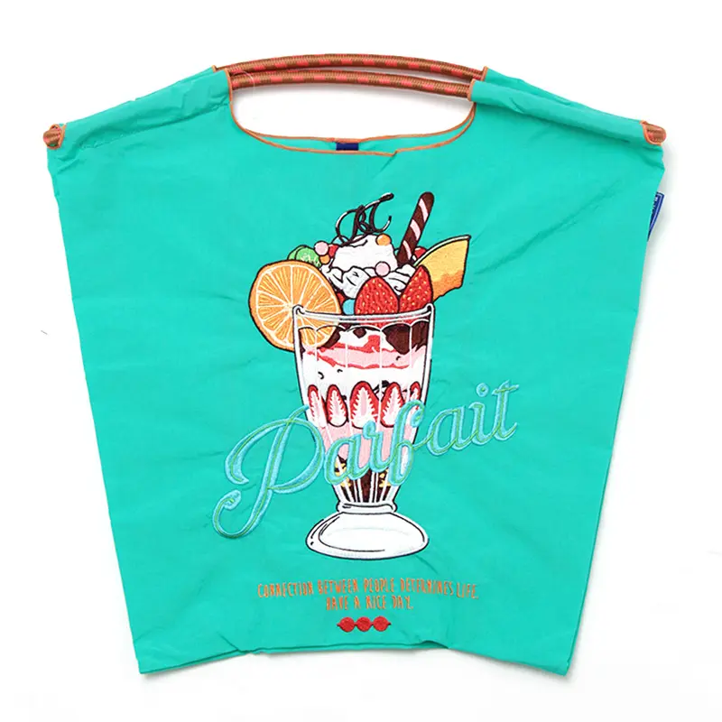 BALL＆CHAIN ボールアンドチェーン PARFAIT (パフェ) エコバッグ (M) (L) ブルーグリーン M