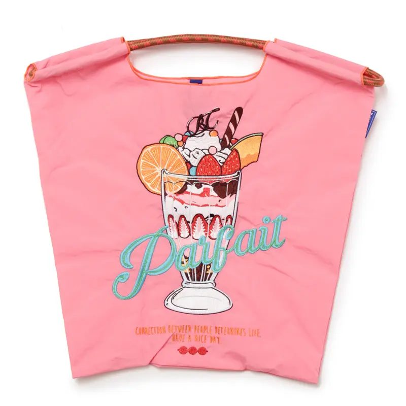BALL＆CHAIN ボールアンドチェーン PARFAIT (パフェ) エコバッグ (M) (L) ピンク M