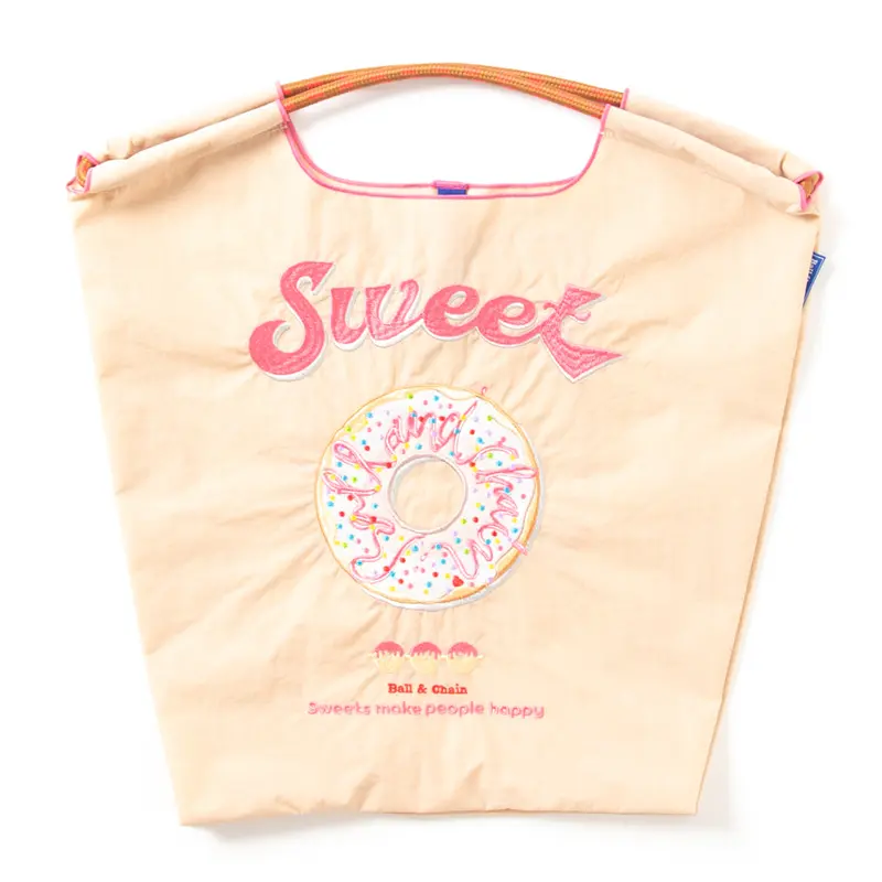 BALL＆CHAIN ボールアンドチェーン SWEET NEW (スィートニュー) エコバッグ (M) (L) ベージュ M