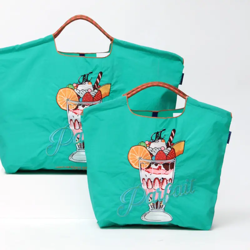 BALL＆CHAIN ボールアンドチェーン PARFAIT (パフェ) エコバッグ (M) (L) ブルーグリーン