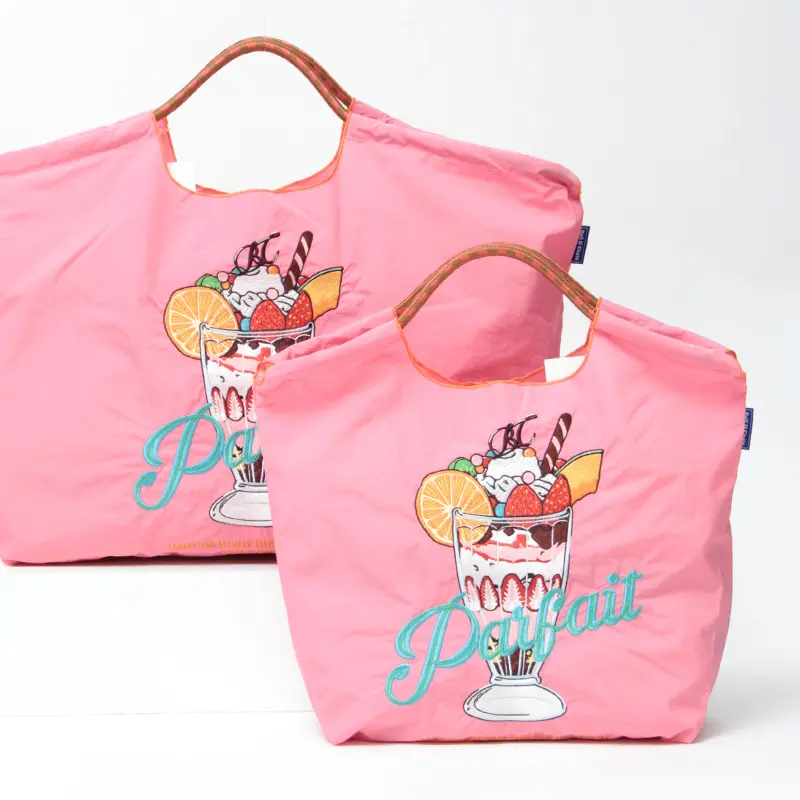 BALL＆CHAIN ボールアンドチェーン PARFAIT (パフェ) エコバッグ (M) (L) ピンク