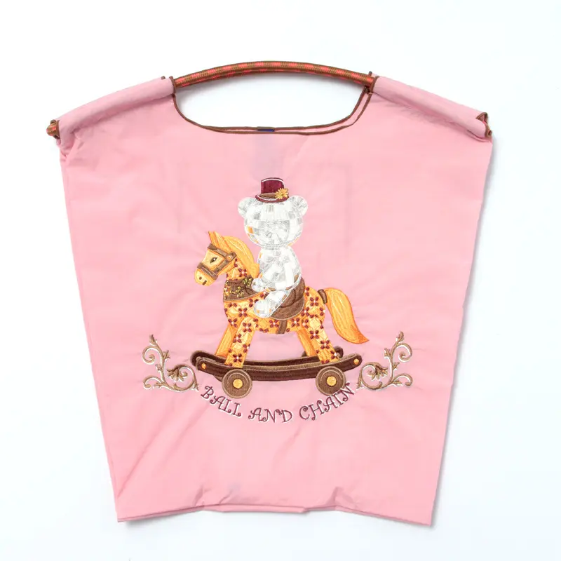 BALL＆CHAIN ボールアンドチェーン ROCKING HORSE（ロッキングホース）エコバッグ (M) ピンク