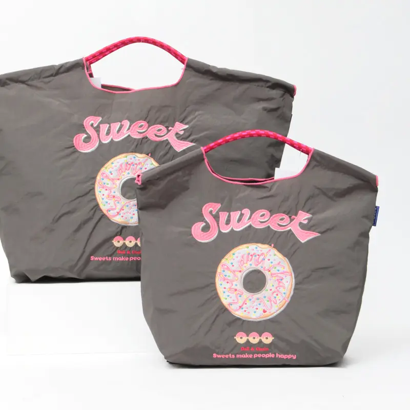 BALL＆CHAIN ボールアンドチェーン SWEET NEW (スィートニュー) エコバッグ (M) (L) チャコールグレー