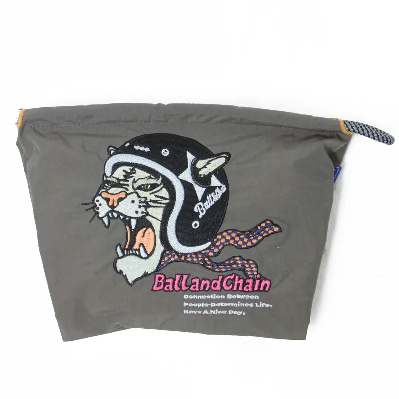 BALL＆CHAIN ボールアンドチェーン HELMETTO TIGER (ヘルメットタイガー) ポーチ (L) チャコールグレー L