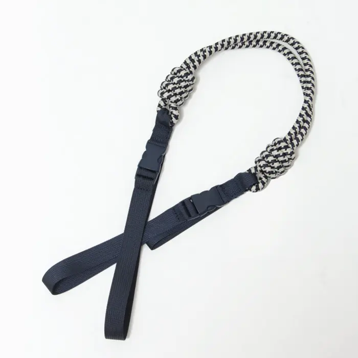 BALL＆CHAIN ボールアンドチェーン P.STRAP (F) パラコードストラップ L.GRAYｘNAVY