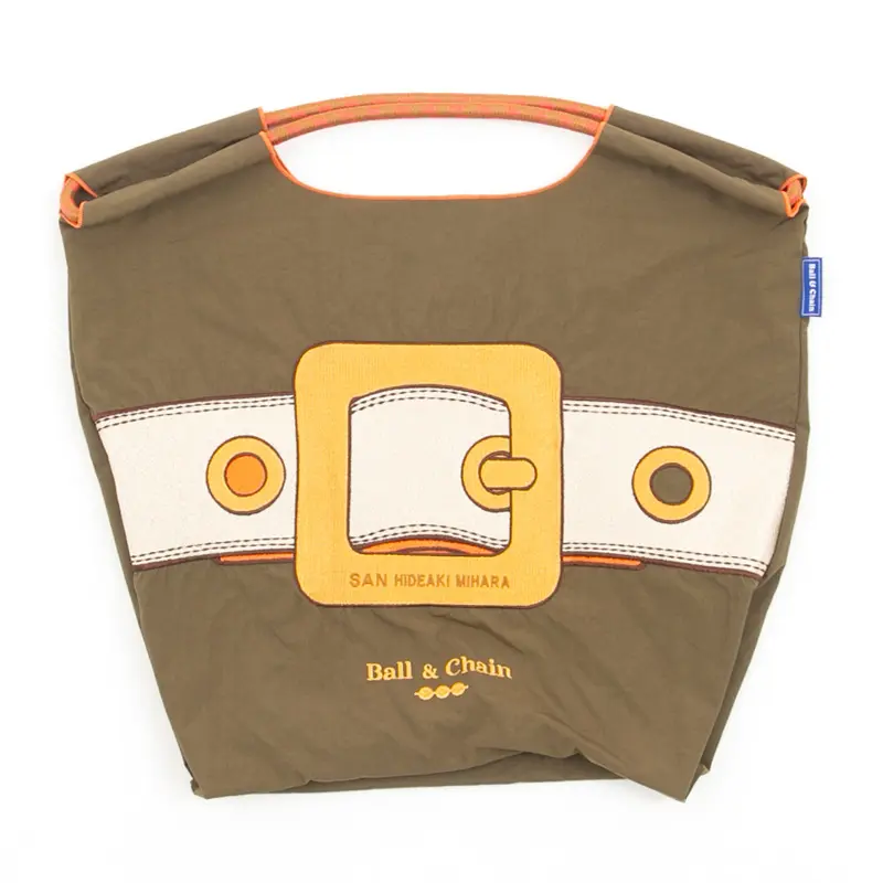 BALL＆CHAIN ボールアンドチェーン BUCKLE (バックル) エコバッグ (M) (L) カーキ M