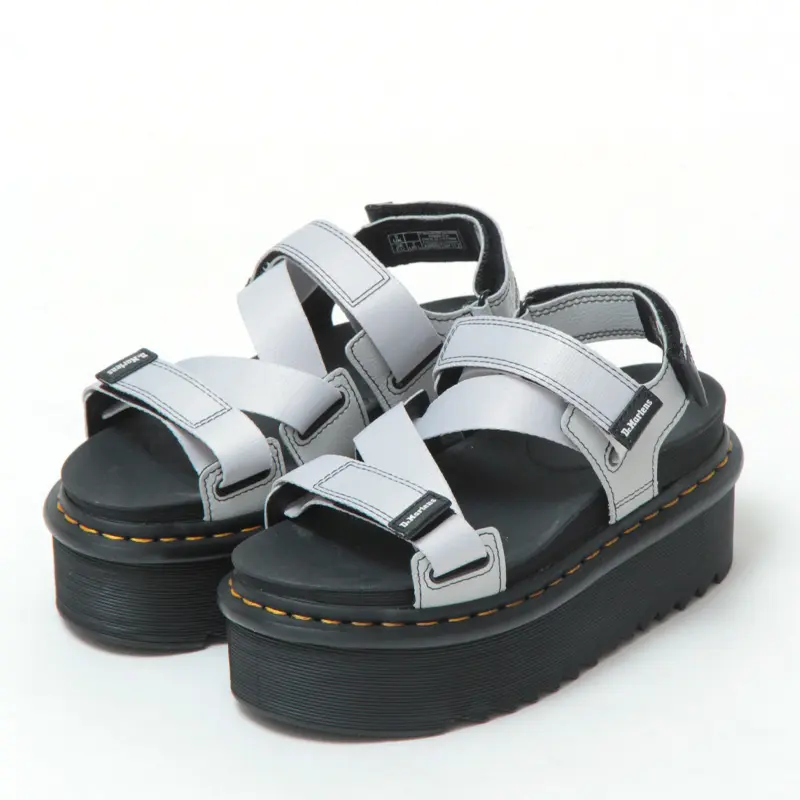Dr.martens ドクターマーチン KIMBER II 厚底 サンダル ミストグレー